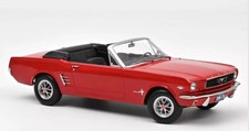 NOREV, FORD Mustang cabriolet 1966 rouge, échelle 1/18, NOREV182810