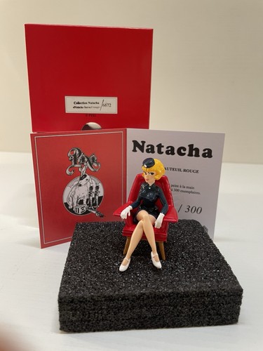Figurine pixi natacha fauteuil - figurine,