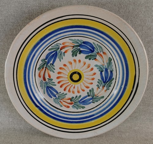 Belle assiette faïence - assiette,
