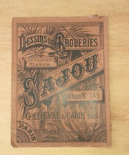 BRODERIE ALBUM SAJOU N°345