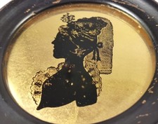 Verre Eglomise Silhouette