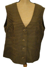 GILET FEMME SANS MANCHES LONG doubléDOUBLE VINTAGE n468