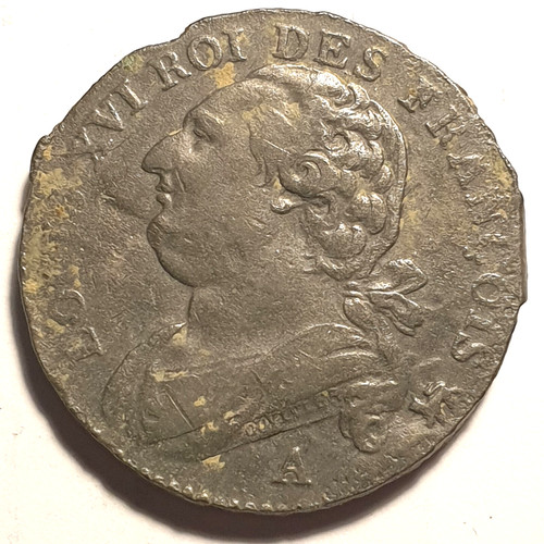 Deniers 1792 louis xvi - deniers,