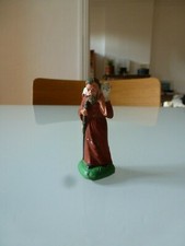 SANTON PROVENCAL ANCIEN BERGER ET AGNEAU 7 CM