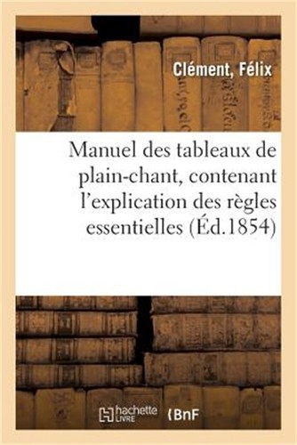 Manuel des tableaux - des, de