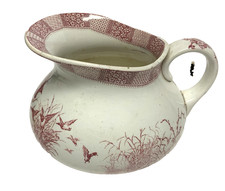 Ancien POT de toilette PICHET faïence ( 1 ) XIXème