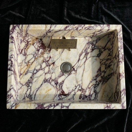 évier vasque calacatta viola - Évier,
