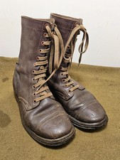 Botte hollandaise mannequin Parachutiste US WW2 Airborne type para boots