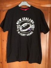 Tee-shirt MAILLOT RUGBY sport Nouvelle Zélande XL NEW ZEALAND