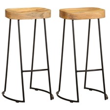 Lot de 2 Tabourets de Bar