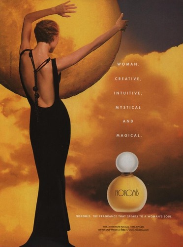 Publicité papier parfum - publicité,