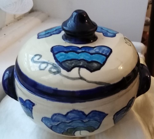Soupiere faience decor - soupiere, a