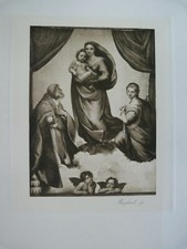ANCIENNE LITHO"ADORATION de la