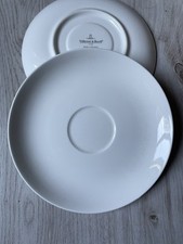 Soucoupe tasse petit déjeuner Villeroy & Boch neuve New cottage blanc
