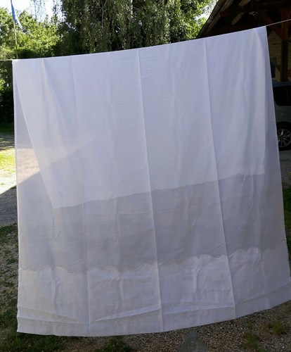 Rideau voilage blanc 165 - 165, x