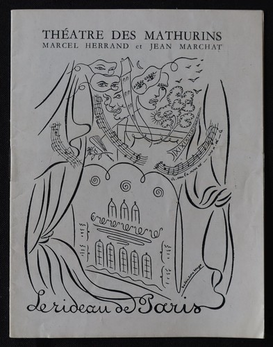 Programme 1948 theatre - programme,