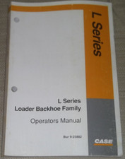 Étui 580l Turbo Super L 590 Tractopelle Chargeur Opération & Maintenance Manuel