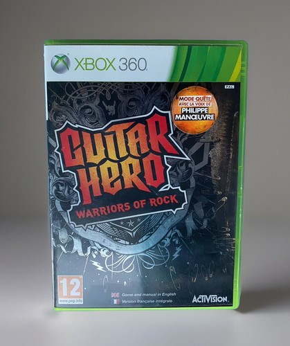 Jeu guitar hero warriors - jeu,