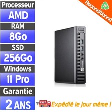 ☑️⭐☑️Mini ordinateur de bureau - HP EliteDesk 705 G3 - AMD PRO- SSD 256 Go - Ram