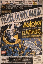 Molodoï & Les Wampas # 1993# Affiche / Poster # 150x100cm # Rock Alternatif Punk