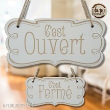 Ouvert / Fermé Panneau de