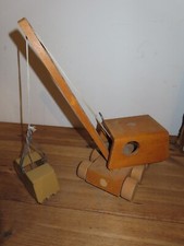 Jouet ancien grue - grue, en