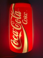 RARE APPLIQUE LAMPE DESIGN COLLECTOR - COCA COLA - VINTAGE