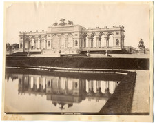 Autriche, Vienne,  Schönbrunn, Gloriette vintage print Tirage albuminé  20x2