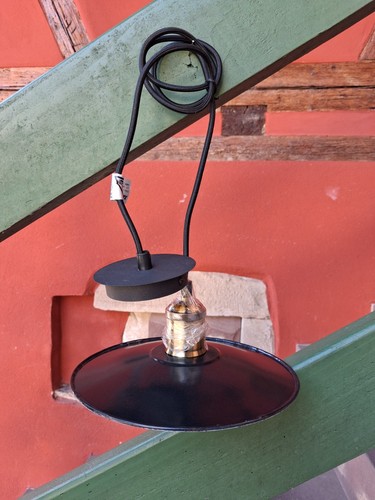 Ancienne lampe suspension