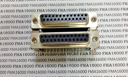 Connecteur double superposé