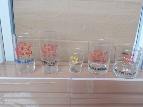 Verre ancien biere - 5,