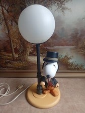 Ancienne Lampe "Snoopy" années 70 bon état de fonctionnement.Nuova linea zéro.