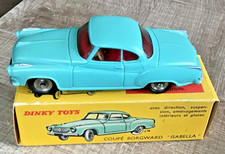 Dinky Toys France N°549 Coupé Borgward Isabella + Boîte d'origine 1/43ème - TBE.
