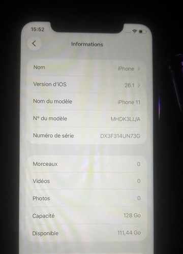 Carte mère iphone 128go - carte,