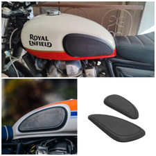 Plaquettes de réservoir noires Royal Enfield 1990535 pour Bear 650 / Intercep...