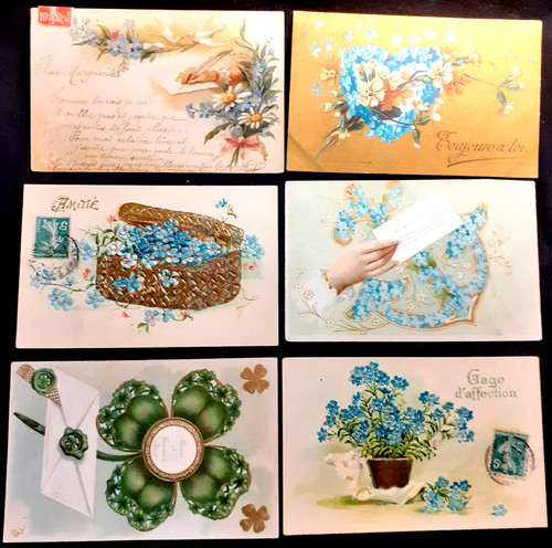 790 348 6 cartes postales - ,