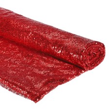 Sequin Tissu Rouge, 4 Yards