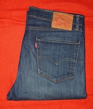 Jean Levi's 751 Droit Stretch Bleu Used W34L34