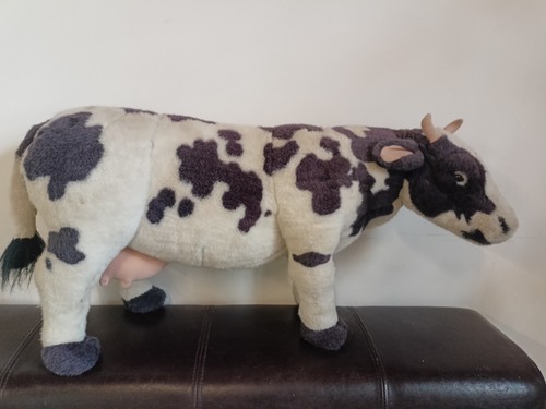 Peluche vache grand taille 90 - peluche,
