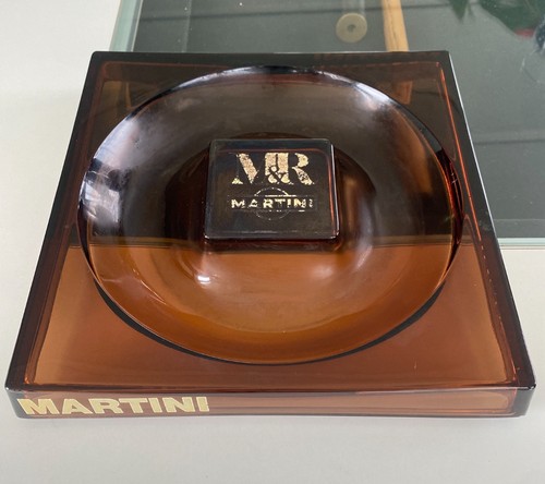 Vintage martini smoked glass - martini,