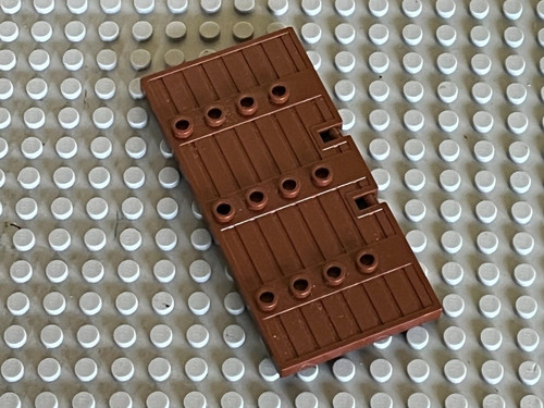 Porte lego redbrown door ref - lego,