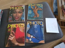 Lot 4 magazines PHOTO- 1977-revue Vintage-photographie