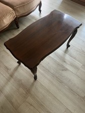 Table basse en chêne Louis XV