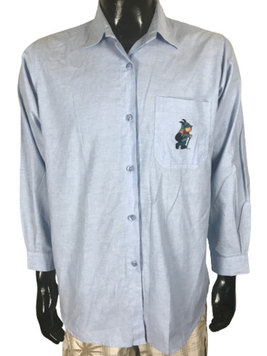 Chemise homme bleu ciel poche - homme,