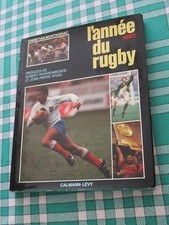 Livre book  L ANNEE DU RUGBY