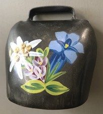 Ancienne Cloche Déco Chalet