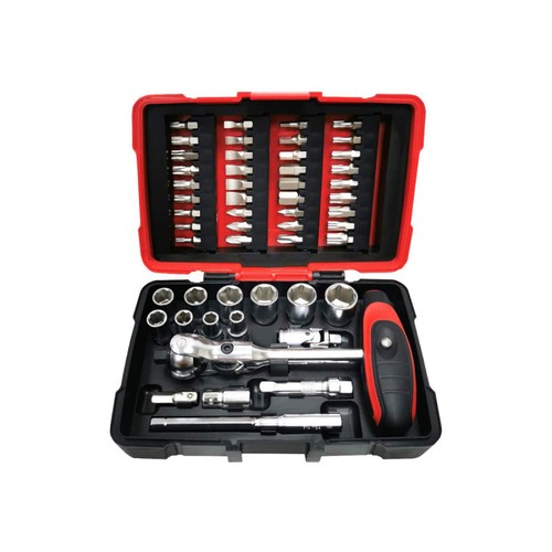 Coffret douilles embouts - de,
