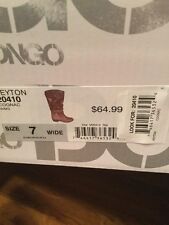 Bongo Brown Boots NIB Size 7