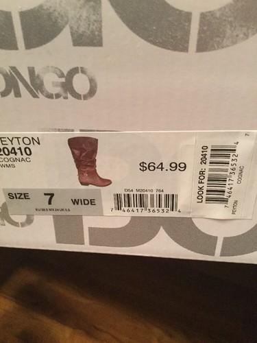 Bongo brown boots - boots, size
