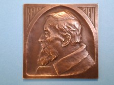 MEDAILLE PLAQUETTE  BRONZE FELIX  ZIEM  A.MOTTI /EPREUVE D'AUTEUR (Décoretout31)